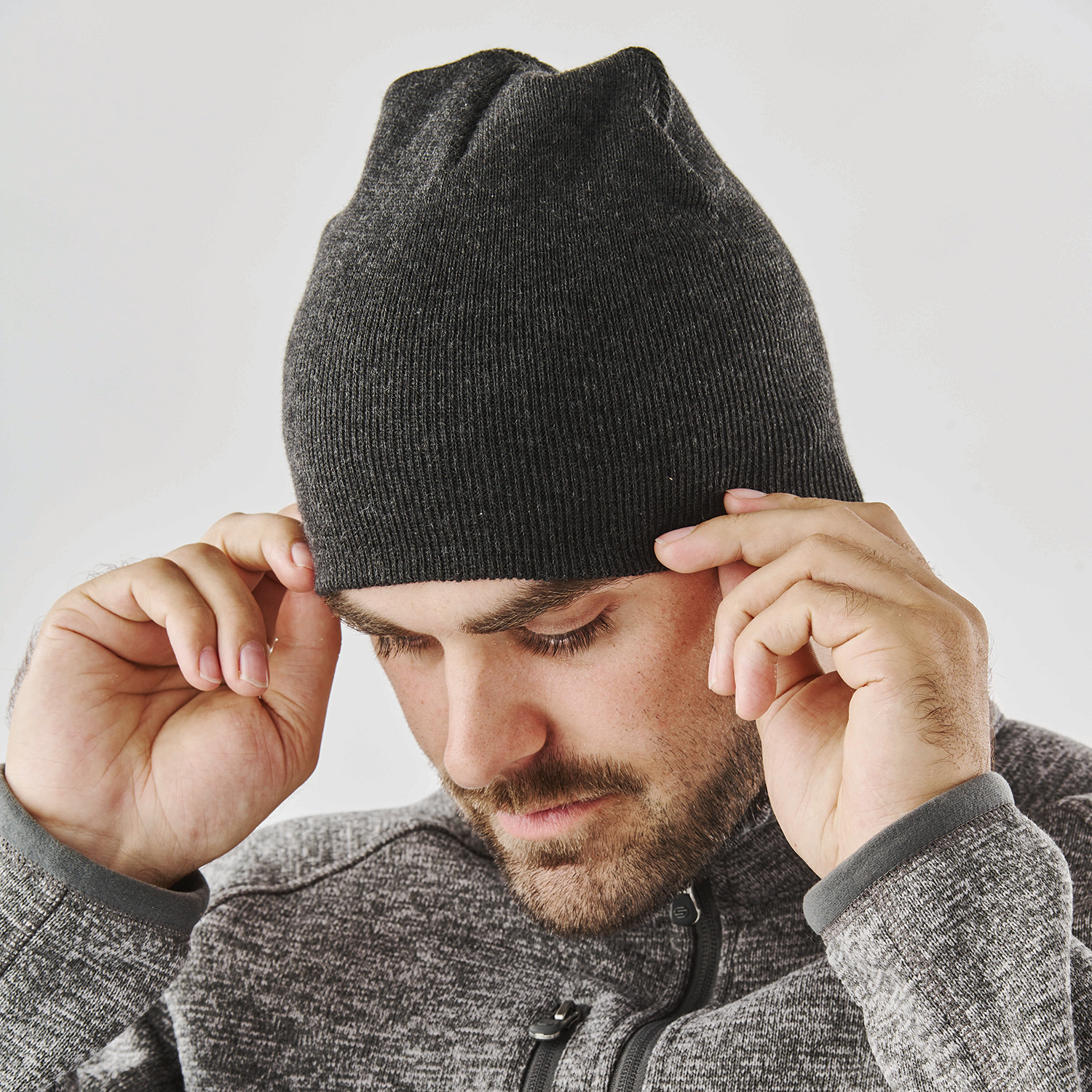 Stormtech Stormtech Avalante Knit Beanie - BTC-2 CHARCOAL HEATHER