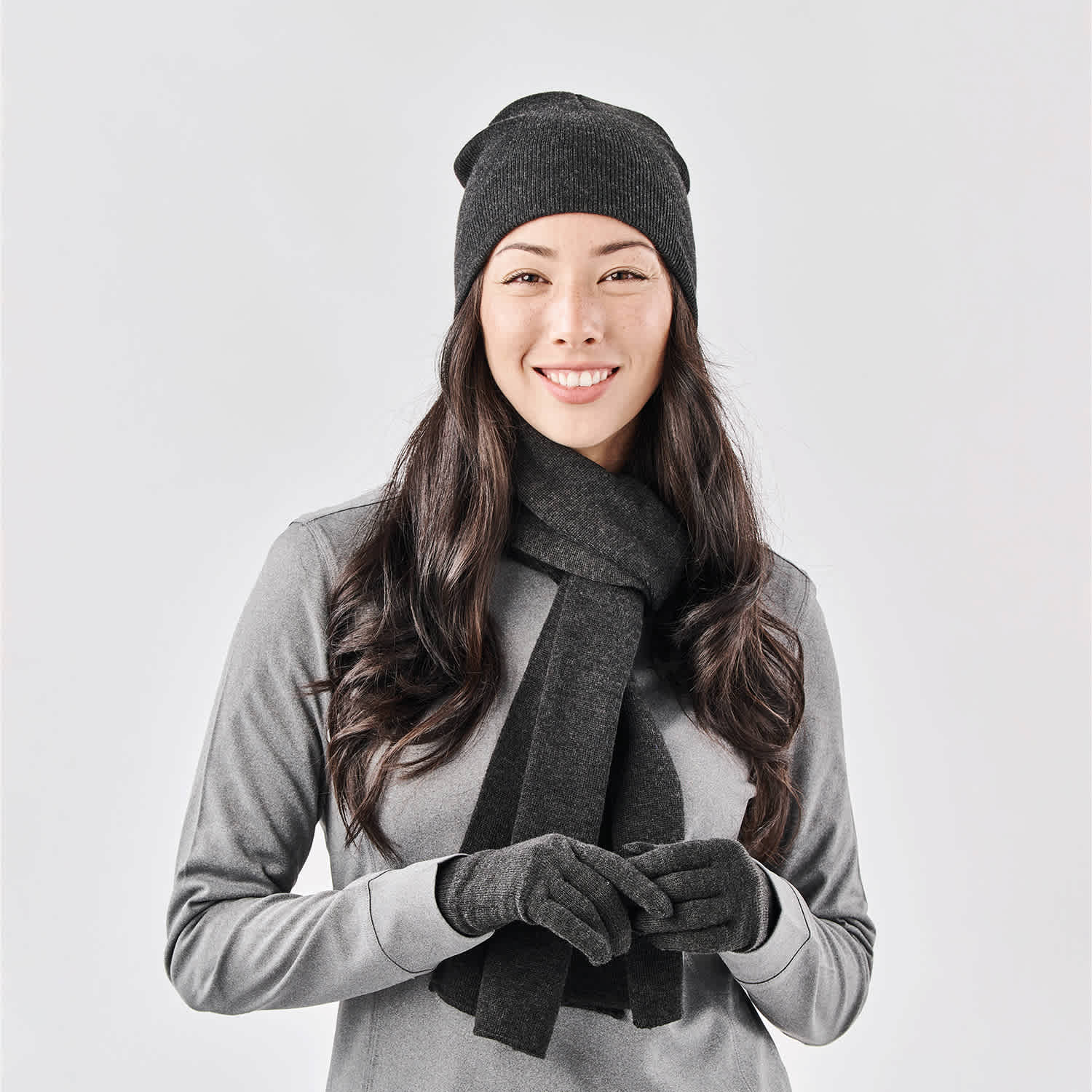 Stormtech Stormtech Avalante Knit Beanie - BTC-2 CHARCOAL HEATHER