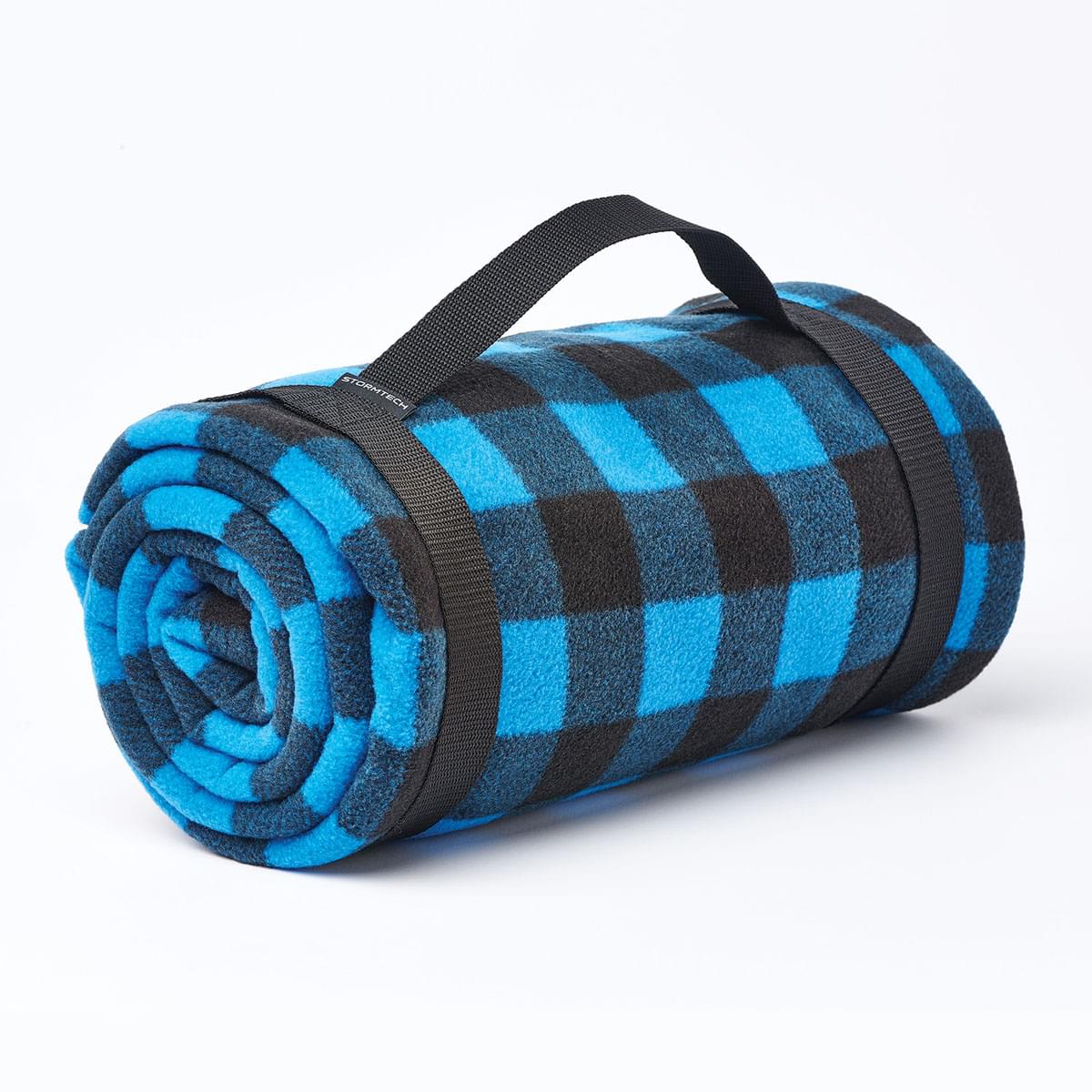 Stormtech Stormtech Klondike Fleece Blanket - FBX-1 AZURE BLUE- BLACK