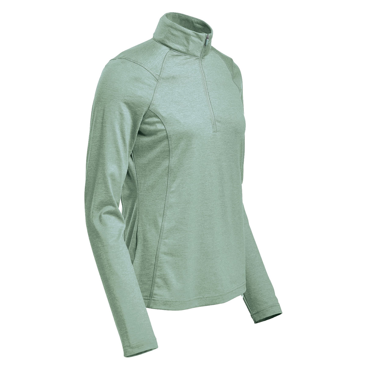 Stormtech Stormtech Women's Milano 1/4 Zip Pullover - HXR-1W ICE BLUE HEATHER