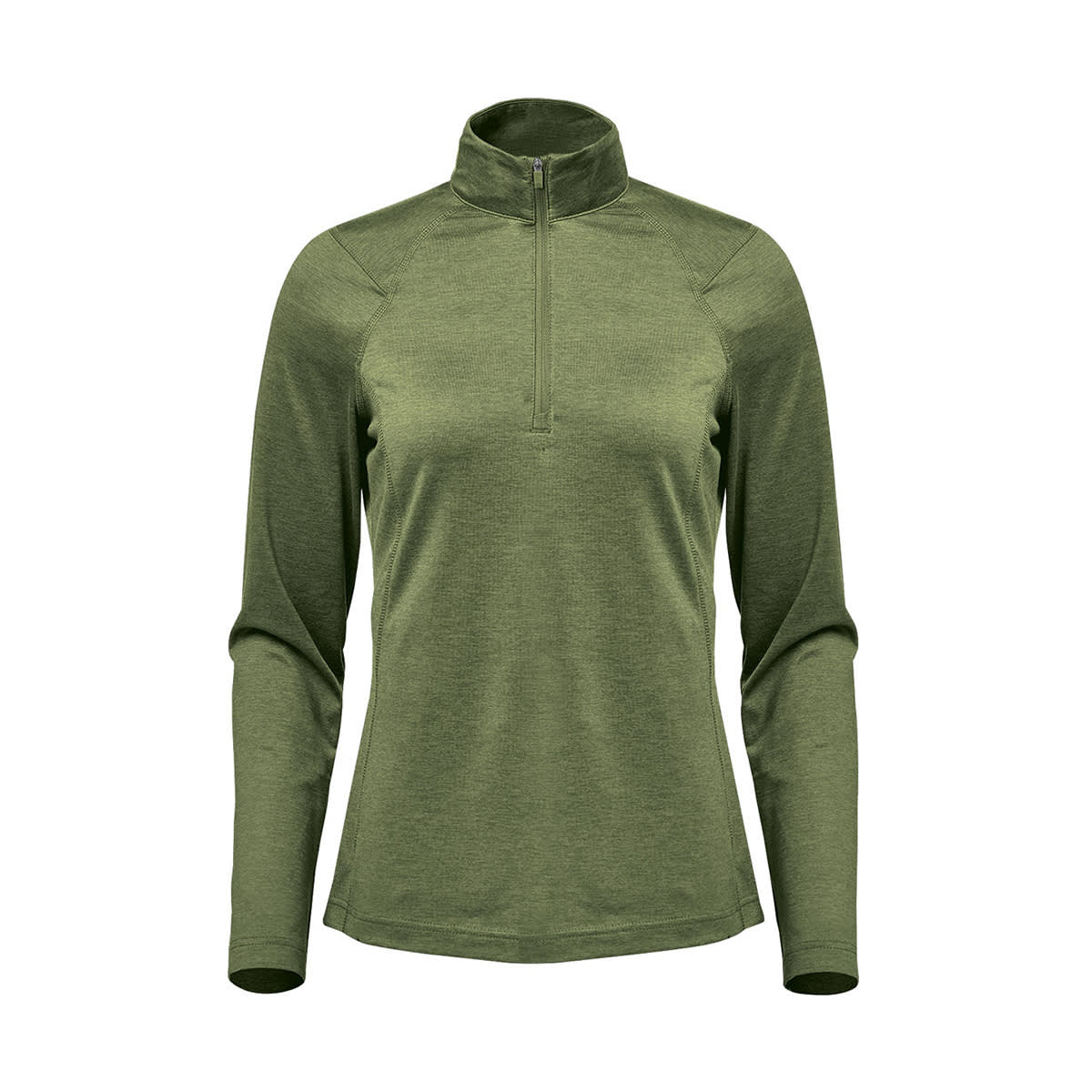 Stormtech Stormtech Women's Milano 1/4 Zip Pullover - HXR-1W SAGE GREEN HEATHER