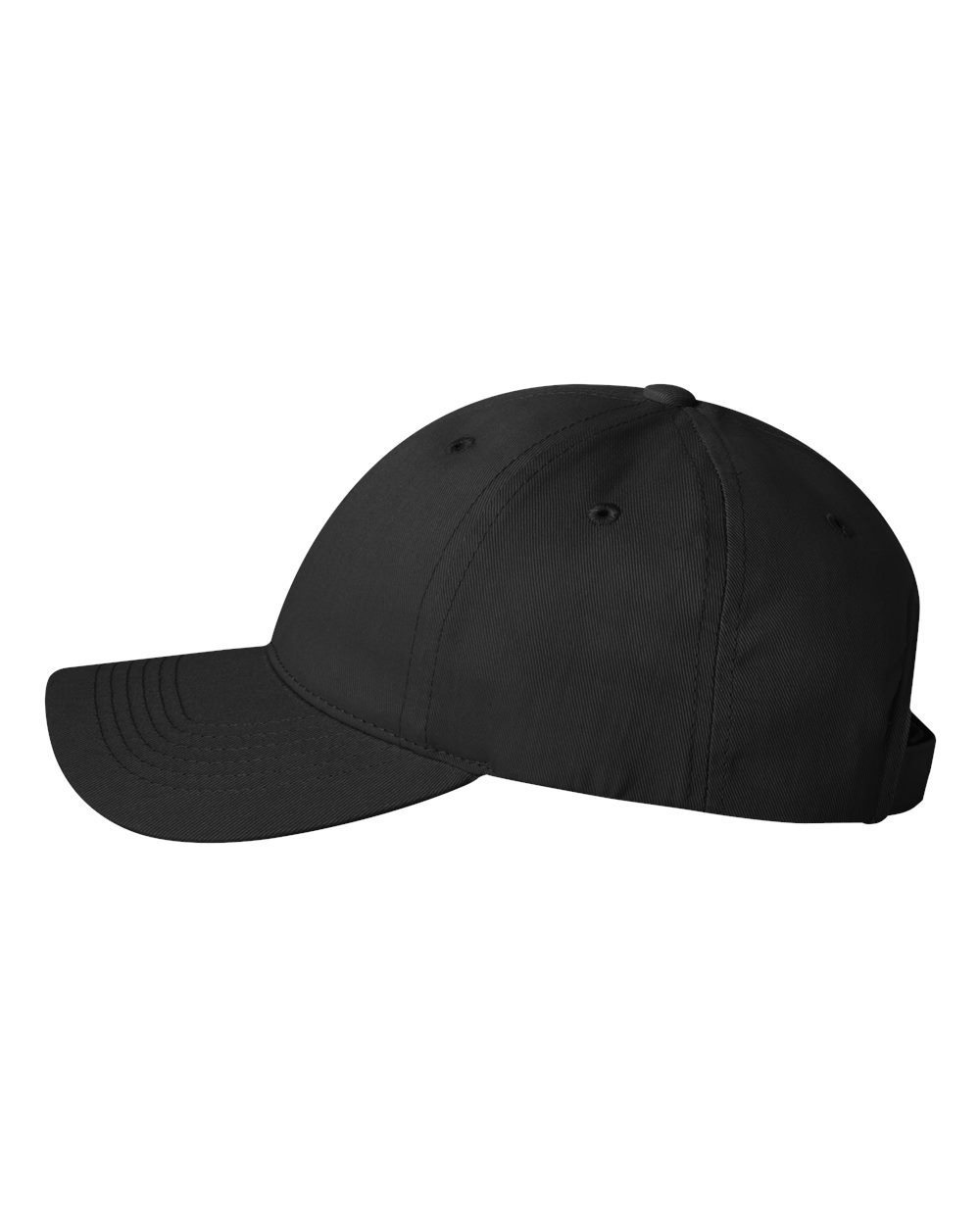 Valucap Cotton Twill Cap - 2260 Black