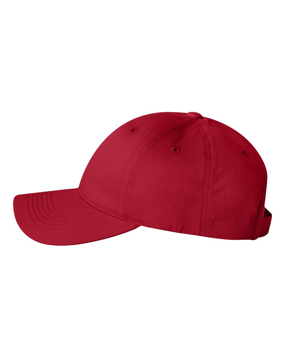 Valucap Cotton Twill Cap - 2260 Red