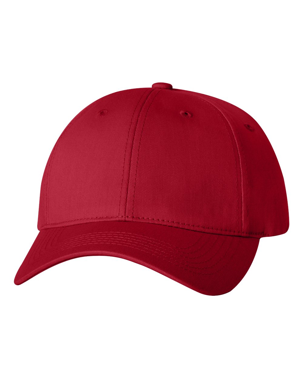 Valucap Cotton Twill Cap - 2260 Red
