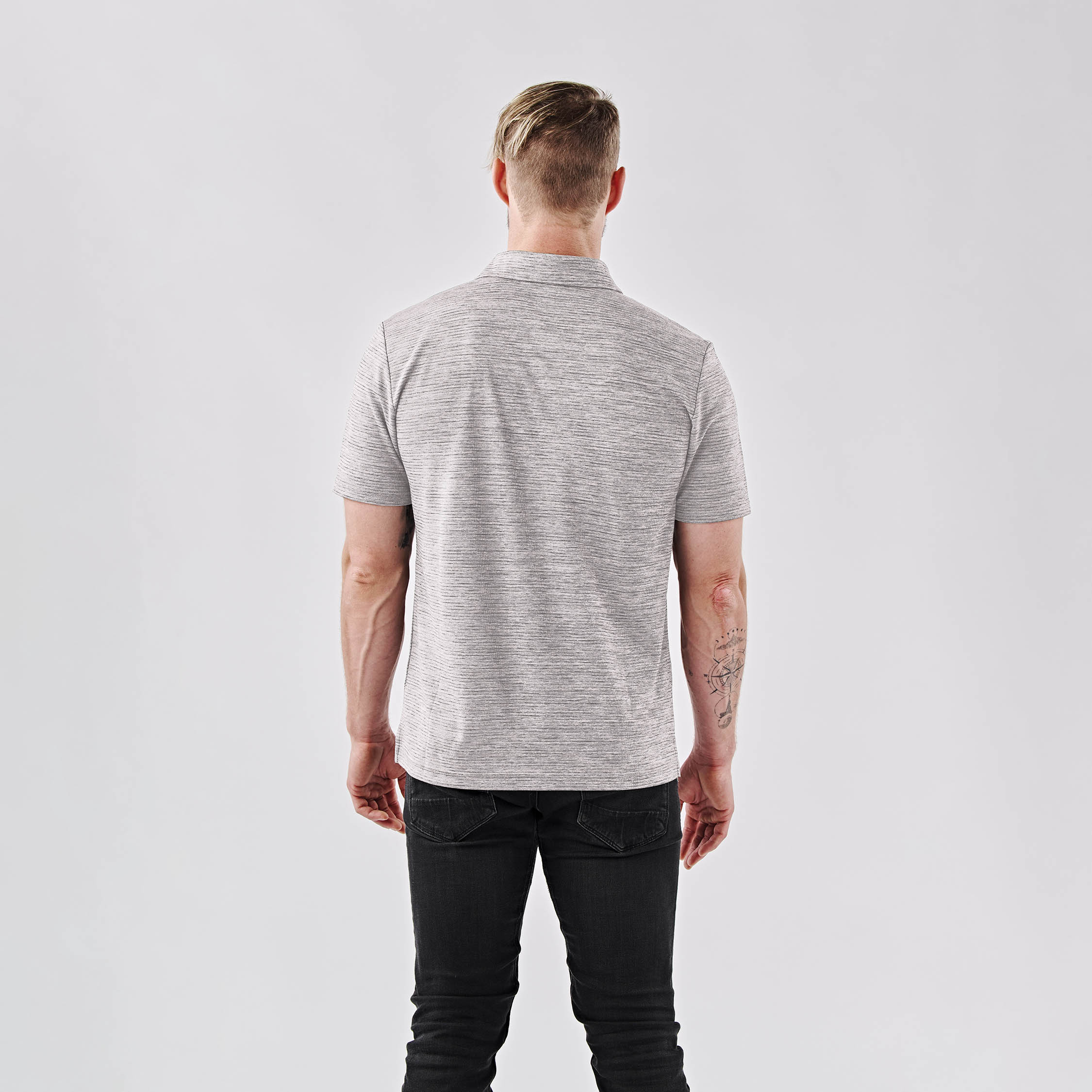 Stormtech Stormtech Men's Torrente S/S Polo - STW-1 GREY MIX