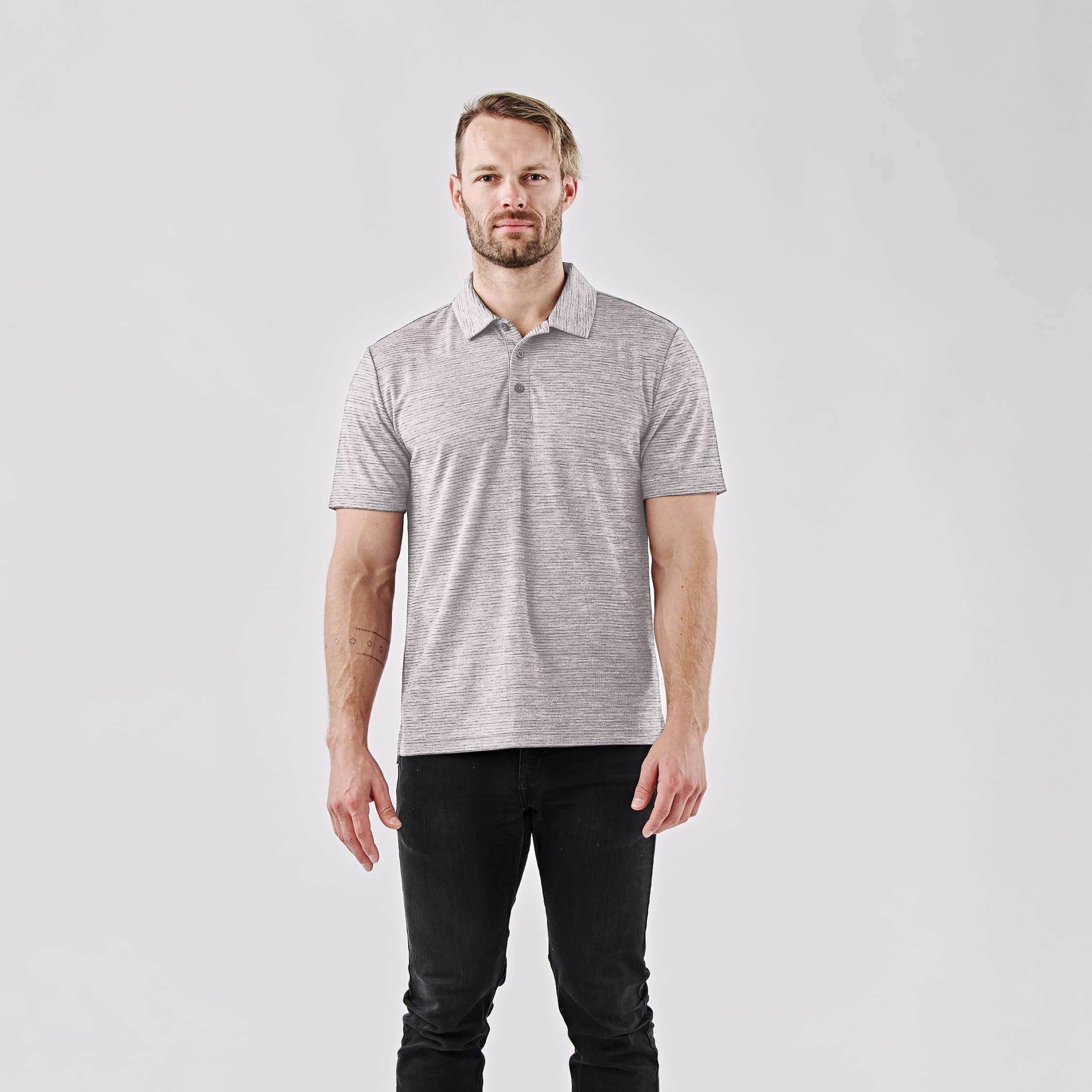 Stormtech Stormtech Men's Torrente S/S Polo - STW-1 GREY MIX