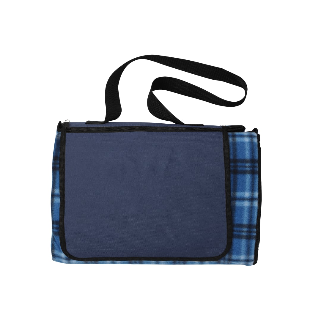 Extra Large Plaid Picnic Blanket - 1081-41 Blue
