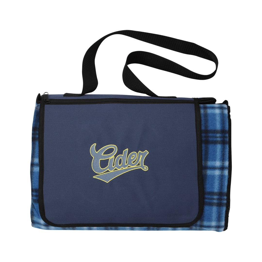 Extra Large Plaid Picnic Blanket - 1081-41 Blue