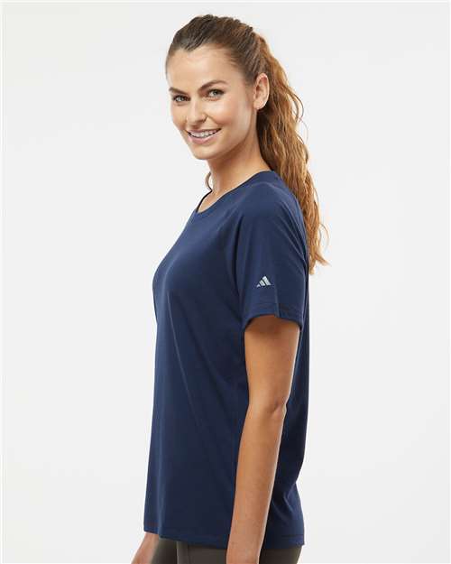 Adidas Women's Blended T-Shirt - A557 Collegiate Navy