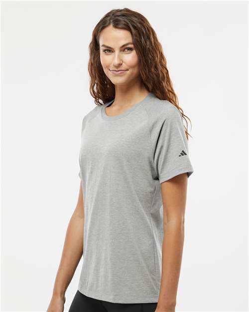 Adidas Women's Blended T-Shirt - A557 Medium Grey Heather