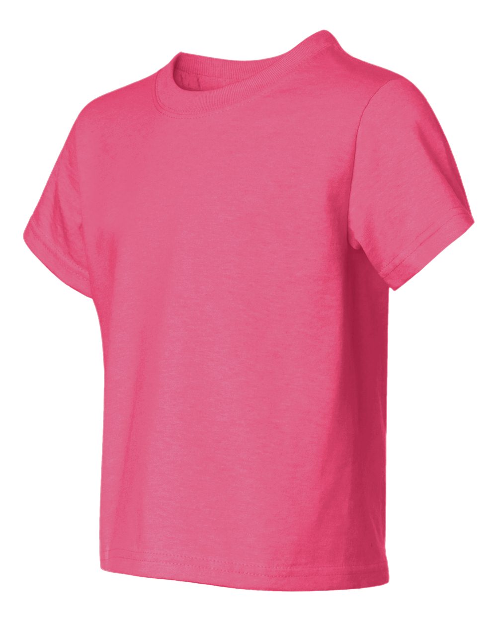 JERZEES Youth Dri-Power® 50/50 T-Shirt - 29BR Neon Pink