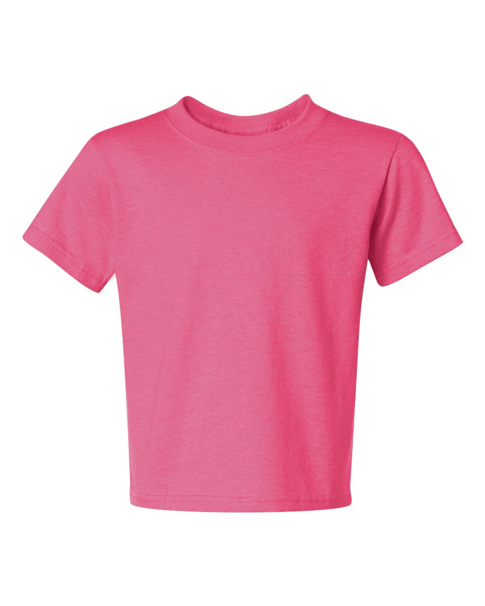 JERZEES Youth Dri-Power® 50/50 T-Shirt - 29BR Neon Pink