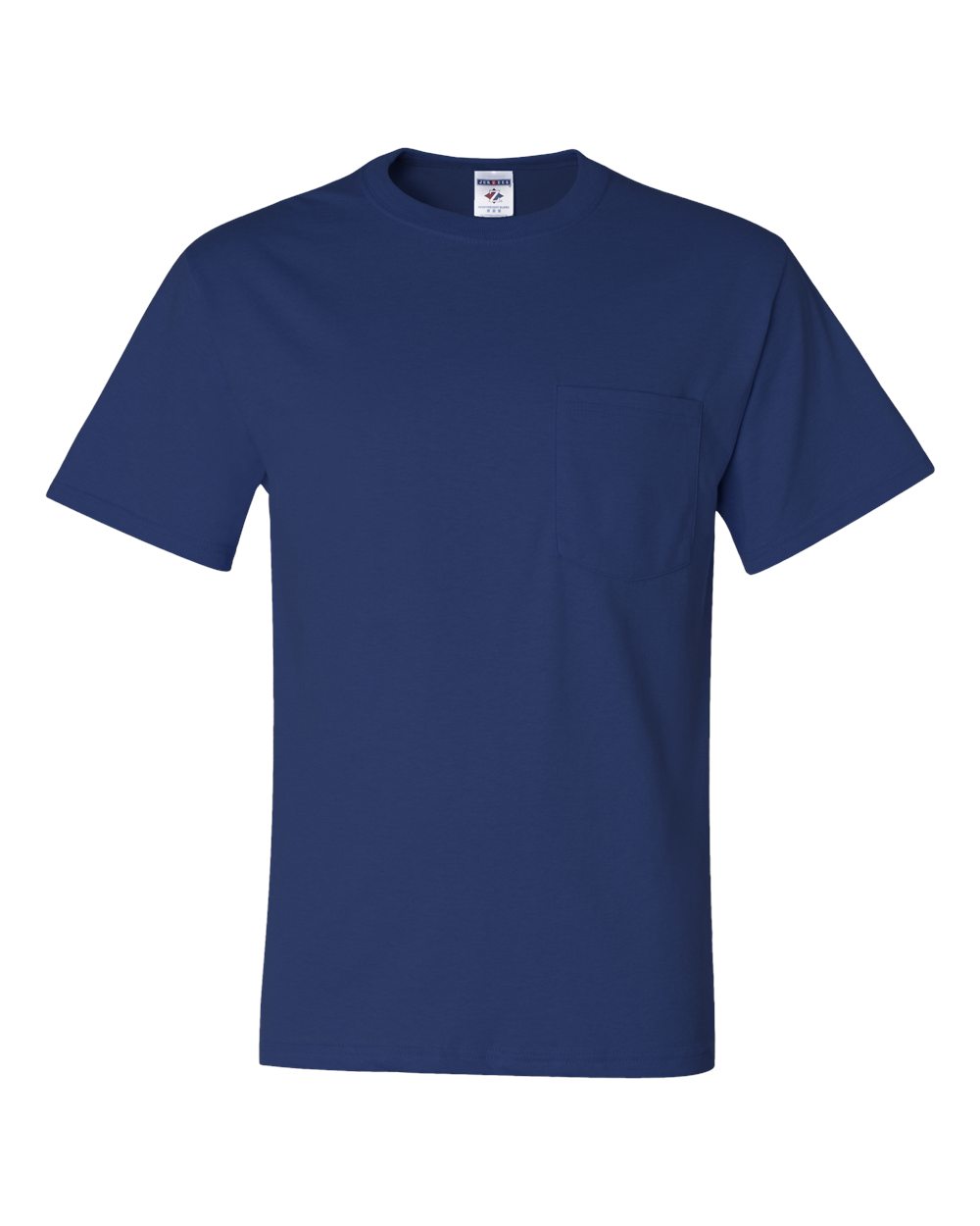 JERZEES Unisex Dri-Power® 50/50 Pocket T-Shirt - 29MPR Royal