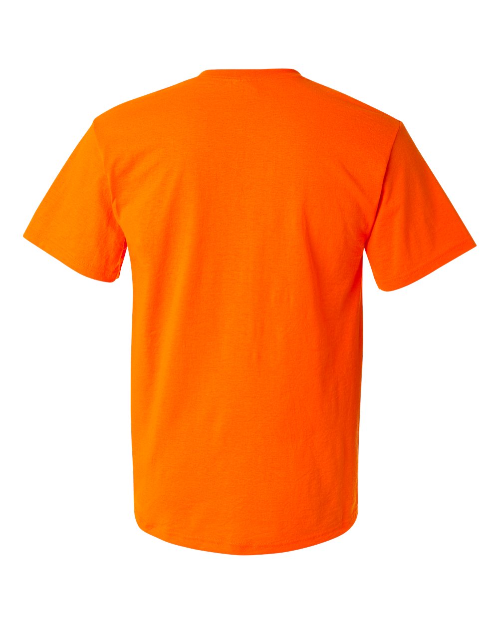 JERZEES Unisex Dri-Power® 50/50 Pocket T-Shirt - 29MPR Safety Orange