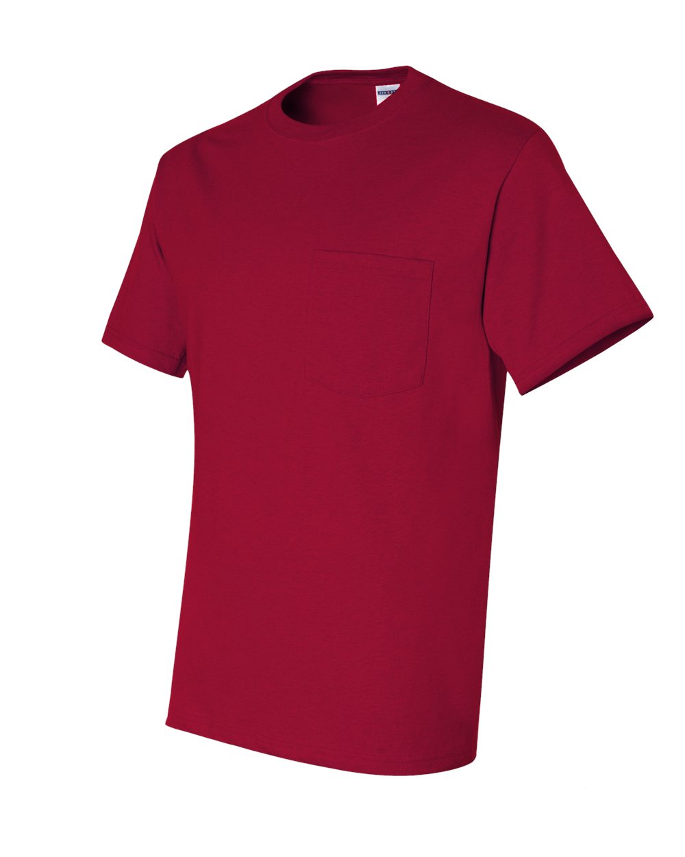 JERZEES Unisex Dri-Power® 50/50 Pocket T-Shirt - 29MPR True Red