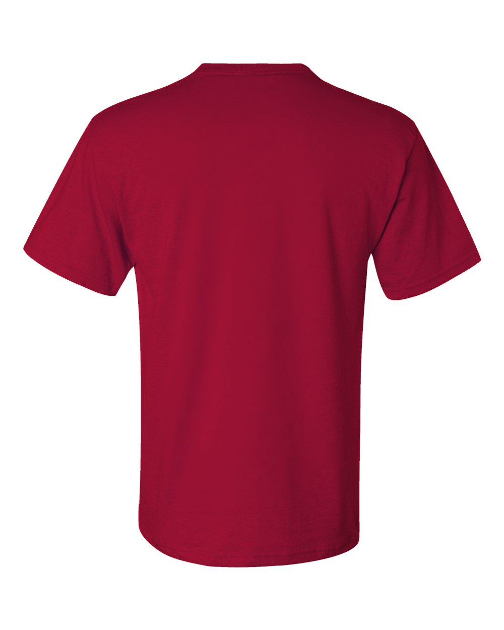 JERZEES Unisex Dri-Power® 50/50 Pocket T-Shirt - 29MPR True Red