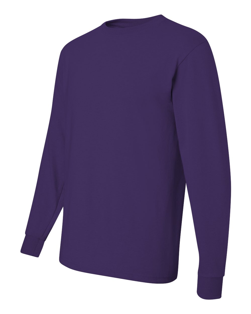 JERZEES Unisex Dri-Power® Long Sleeve 50/50 T-Shirt - 29LSR Deep Purple