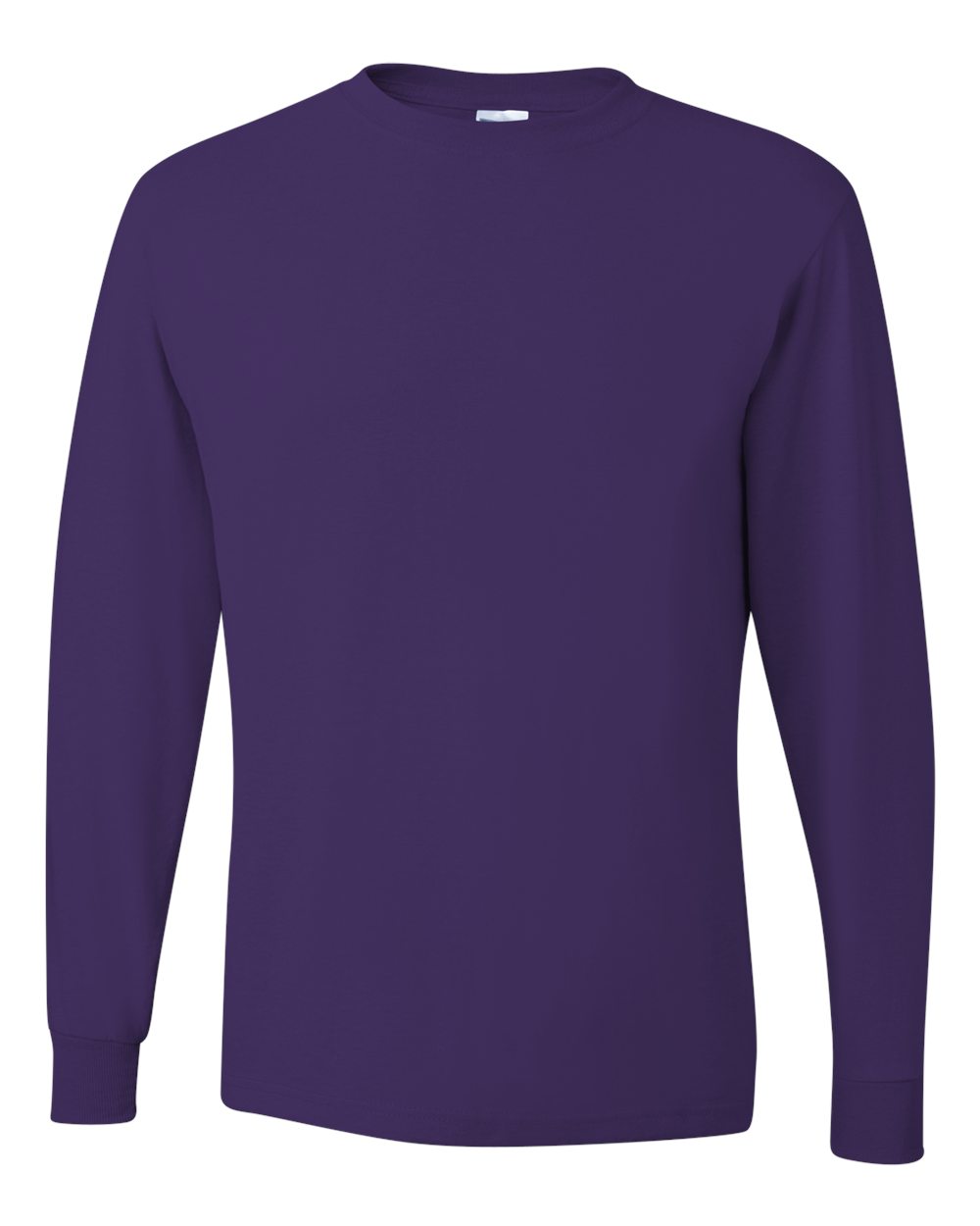 JERZEES Unisex Dri-Power® Long Sleeve 50/50 T-Shirt - 29LSR Deep Purple