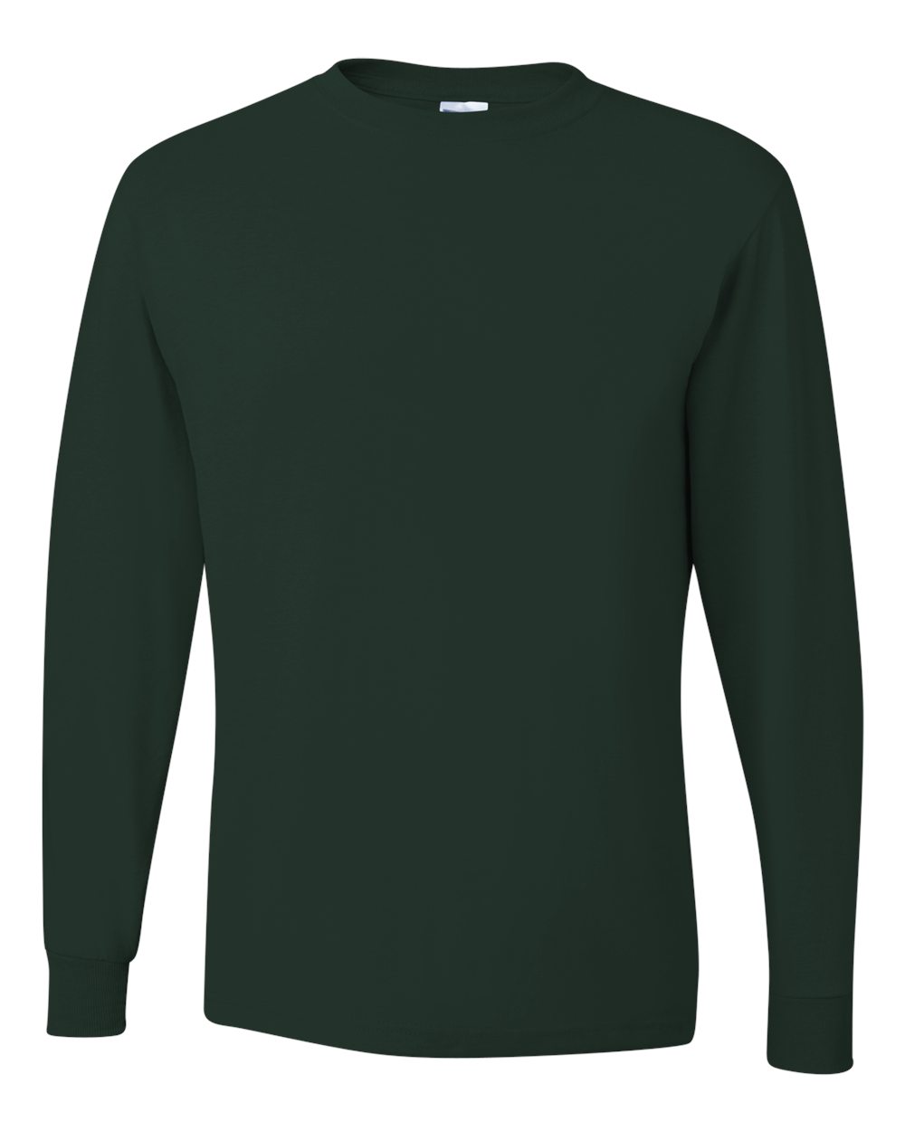 JERZEES Unisex Dri-Power® Long Sleeve 50/50 T-Shirt - 29LSR Forest Green