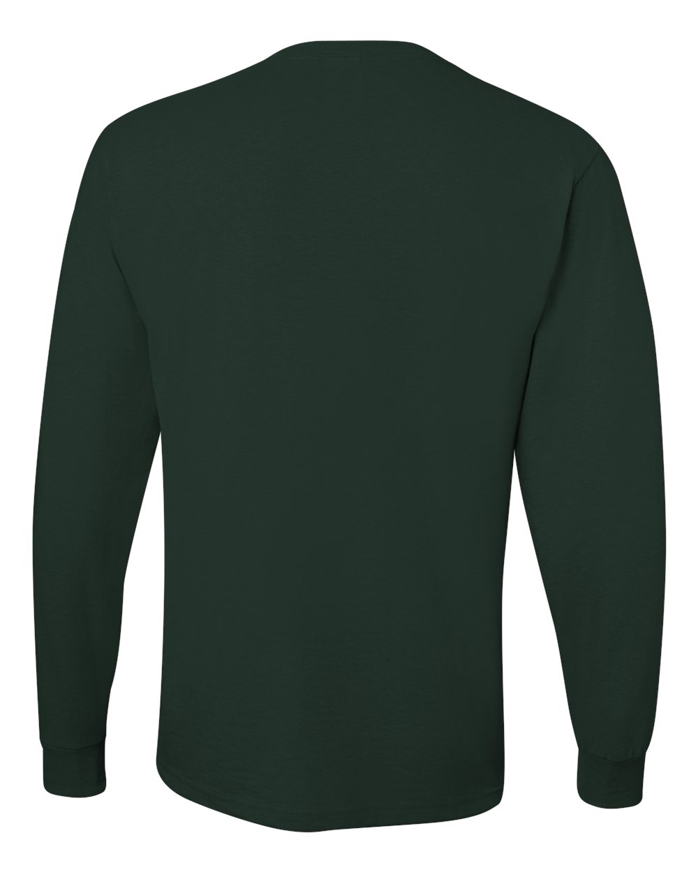 JERZEES Unisex Dri-Power® Long Sleeve 50/50 T-Shirt - 29LSR Forest Green
