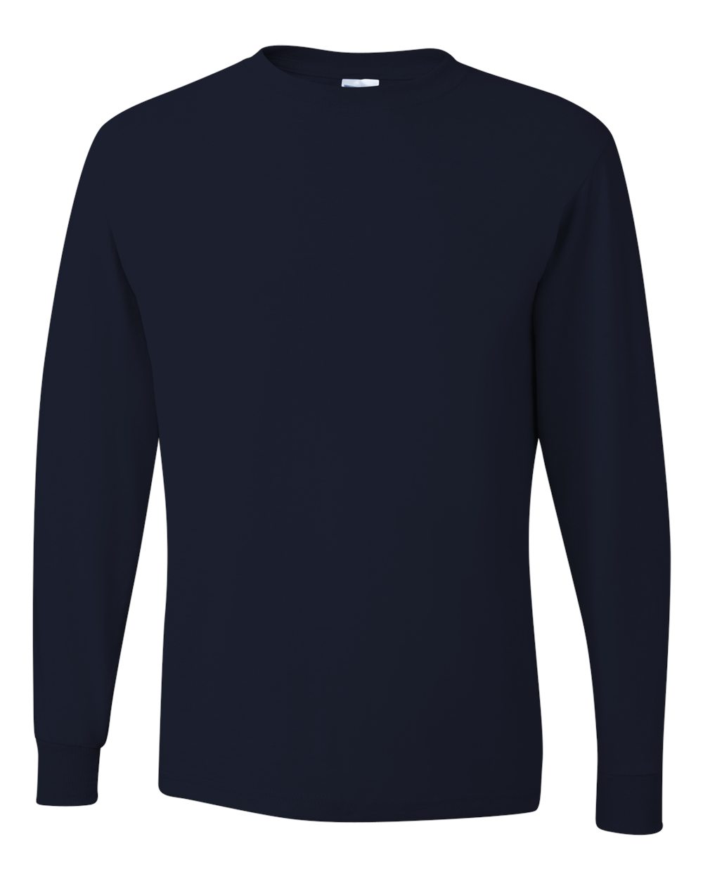 JERZEES Unisex Dri-Power® Long Sleeve 50/50 T-Shirt - 29LSR J. Navy