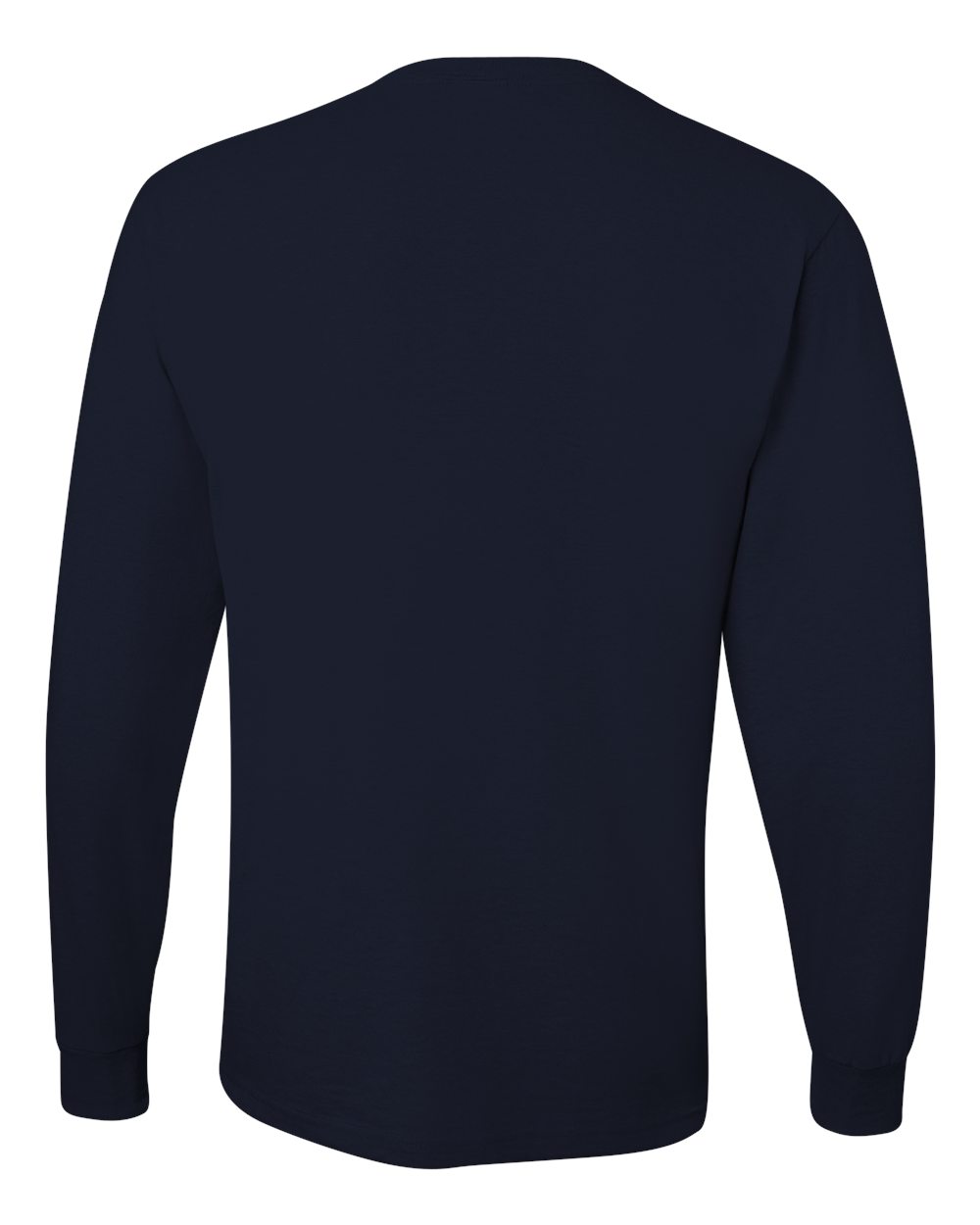 JERZEES Unisex Dri-Power® Long Sleeve 50/50 T-Shirt - 29LSR J. Navy