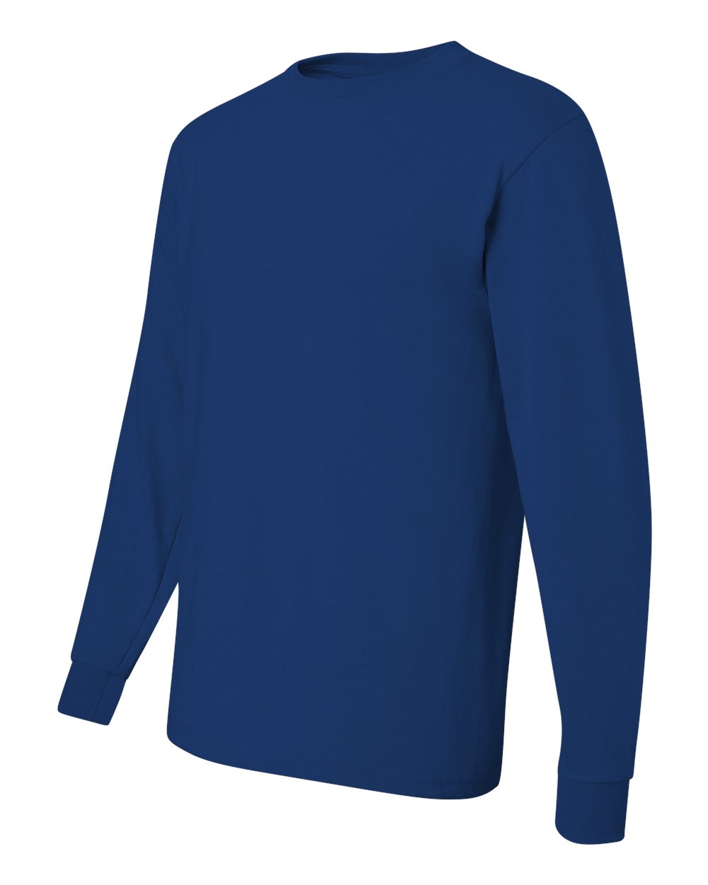 JERZEES Unisex Dri-Power® Long Sleeve 50/50 T-Shirt - 29LSR Royal