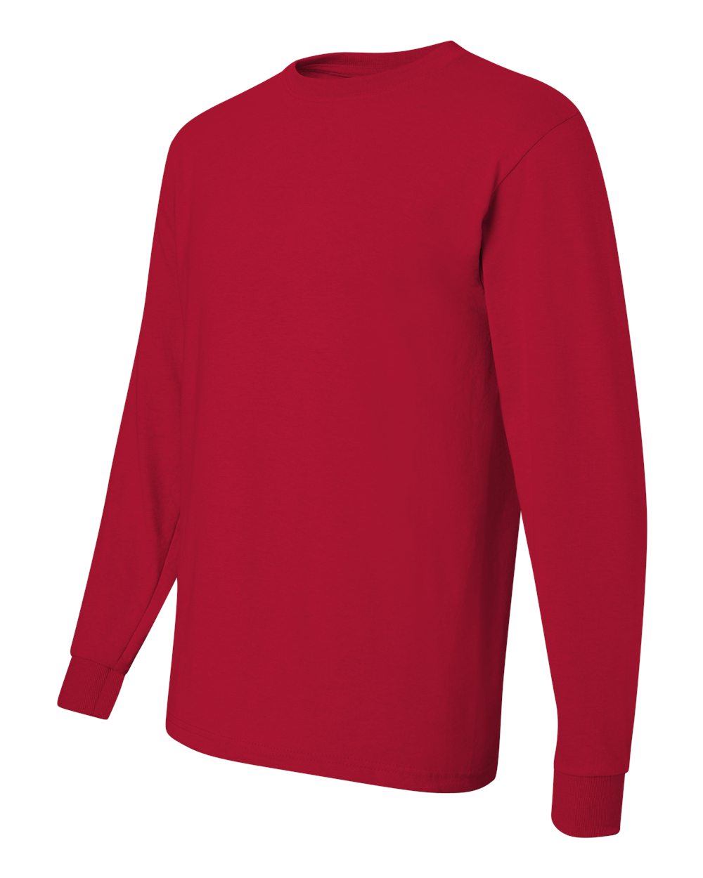 JERZEES Unisex Dri-Power® Long Sleeve 50/50 T-Shirt - 29LSR True Red