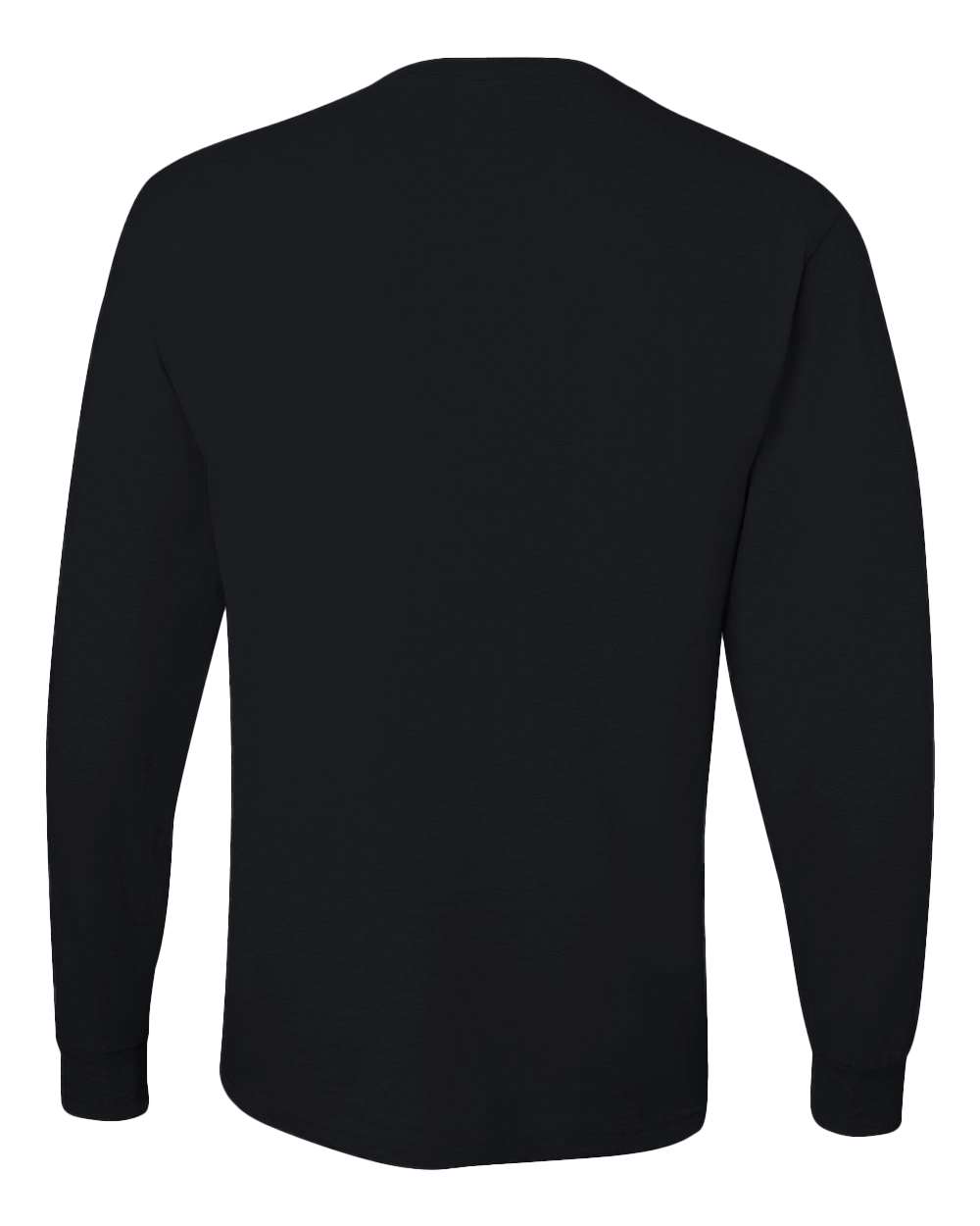 JERZEES Unisex Dri-Power® Long Sleeve 50/50 T-Shirt - 29LSR Black