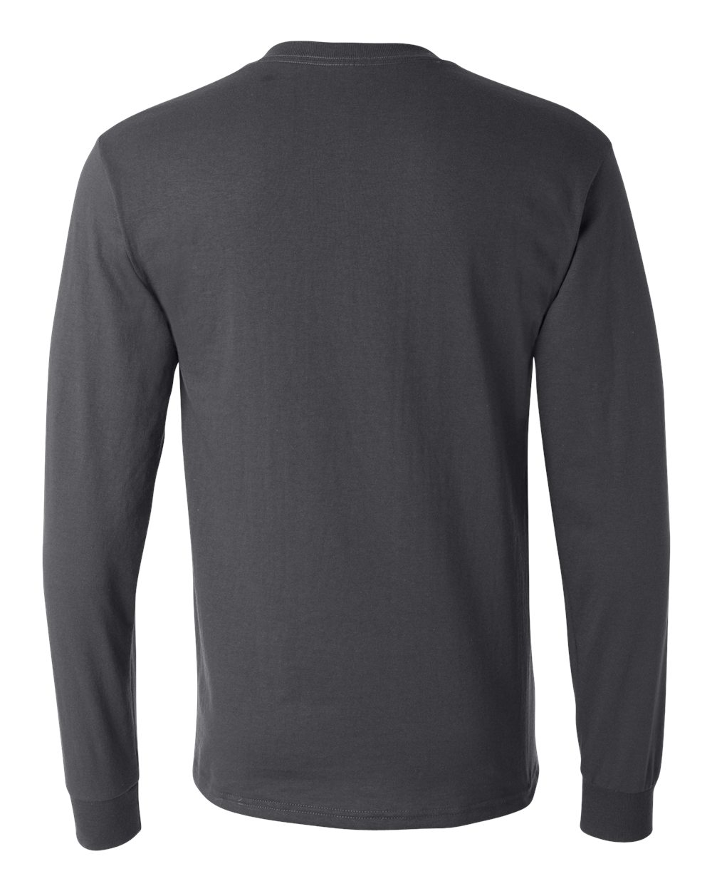 JERZEES Unisex Dri-Power® Long Sleeve 50/50 T-Shirt - 29LSR Charcoal Grey