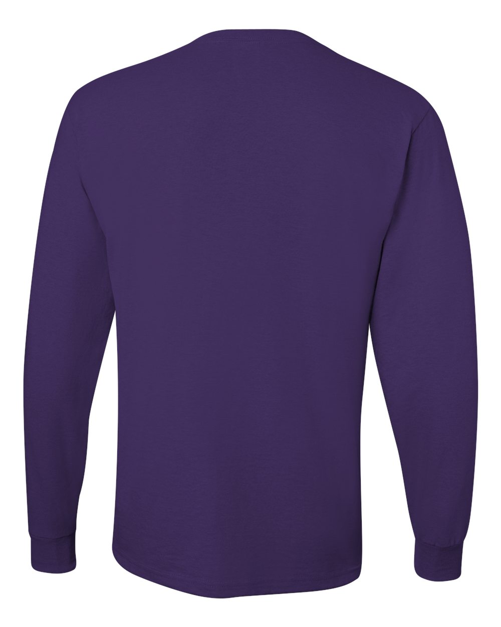 JERZEES Unisex Dri-Power® Long Sleeve 50/50 T-Shirt - 29LSR Deep Purple