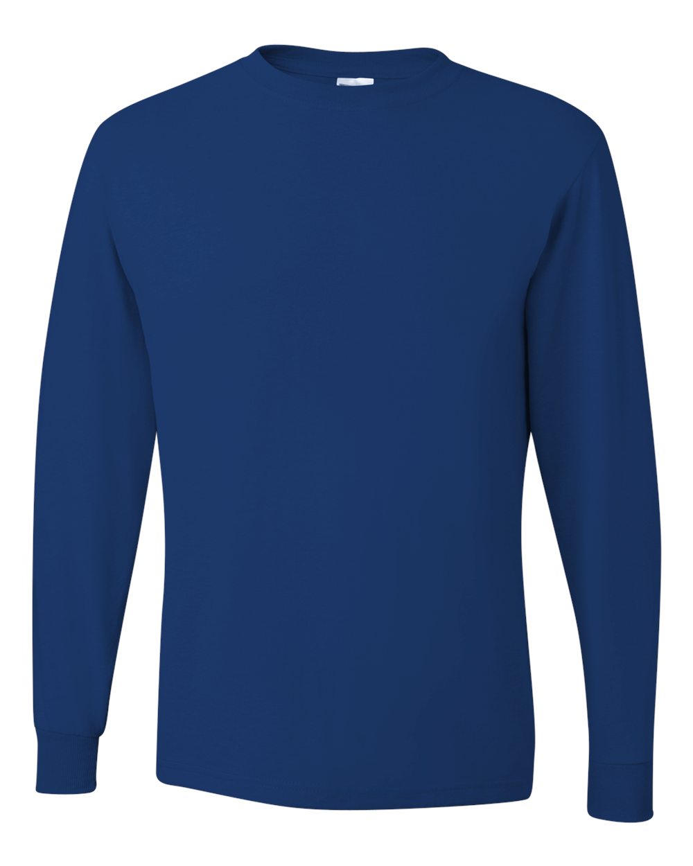 JERZEES Unisex Dri-Power® Long Sleeve 50/50 T-Shirt - 29LSR Royal