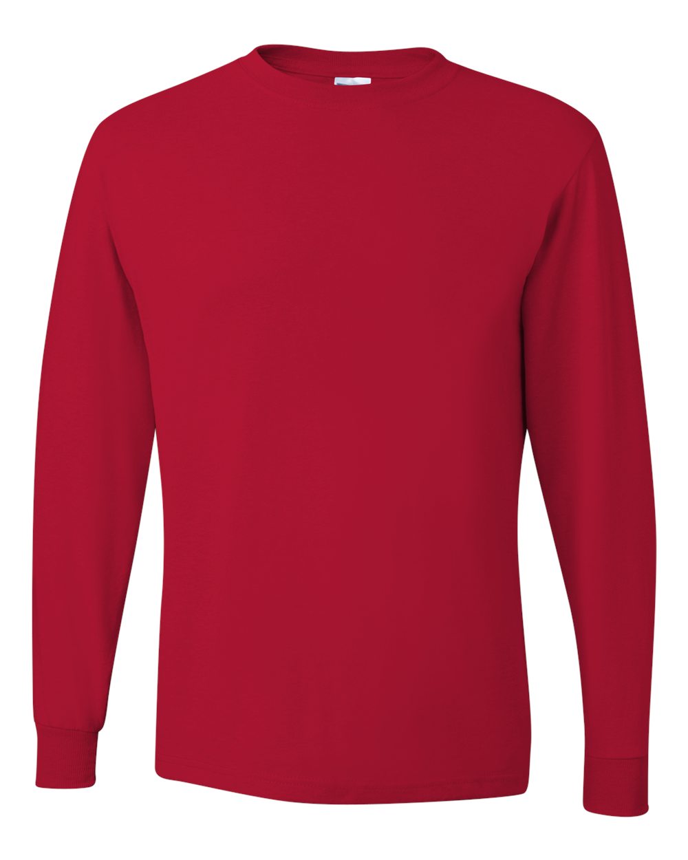 JERZEES Unisex Dri-Power® Long Sleeve 50/50 T-Shirt - 29LSR True Red
