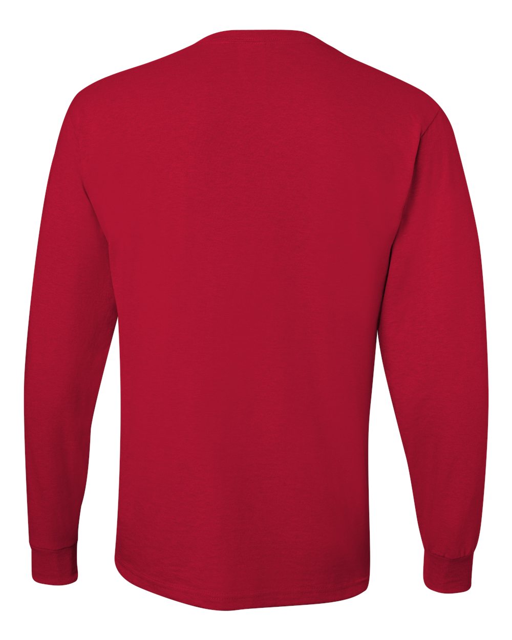 JERZEES Unisex Dri-Power® Long Sleeve 50/50 T-Shirt - 29LSR True Red