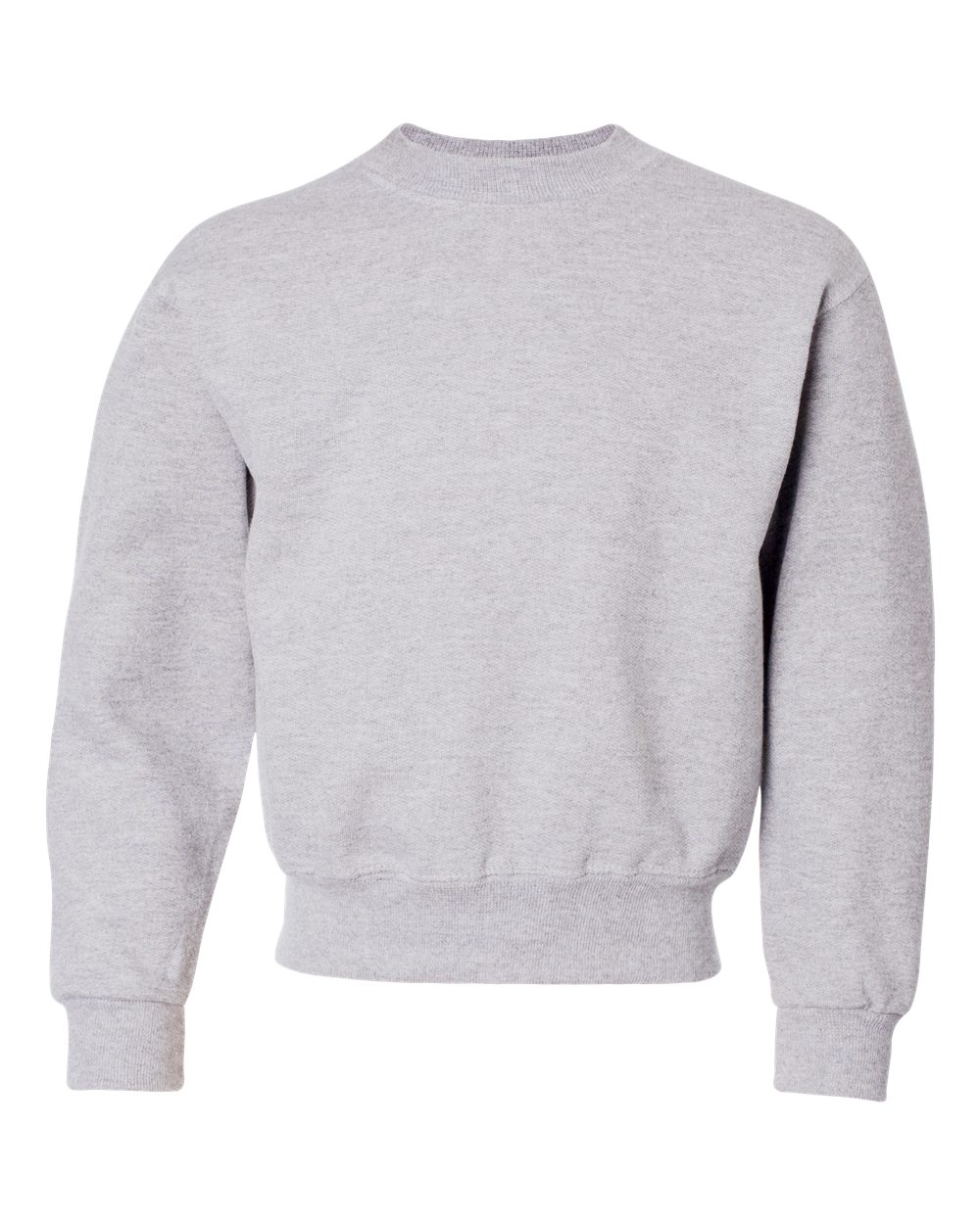 JERZEES Youth NuBlend® Crewneck Sweatshirt - 562BR Ash