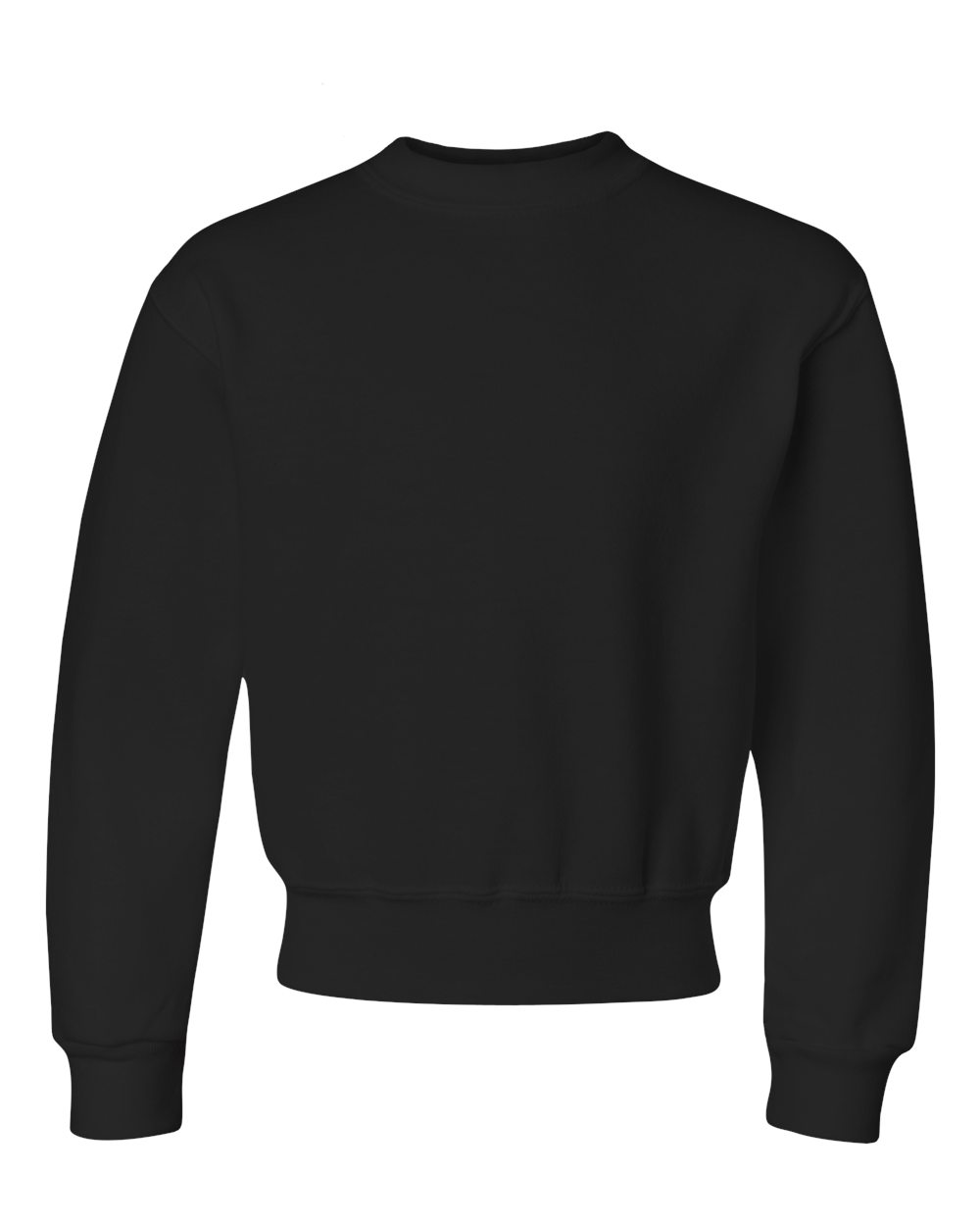 JERZEES Youth NuBlend® Crewneck Sweatshirt - 562BR Black