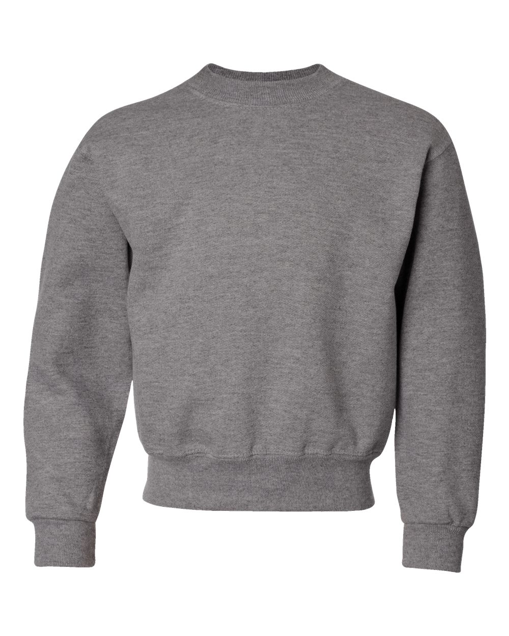 JERZEES Youth NuBlend® Crewneck Sweatshirt - 562BR Oxford