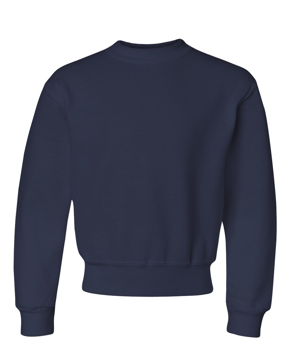 JERZEES Youth NuBlend® Crewneck Sweatshirt - 562BR J. Navy