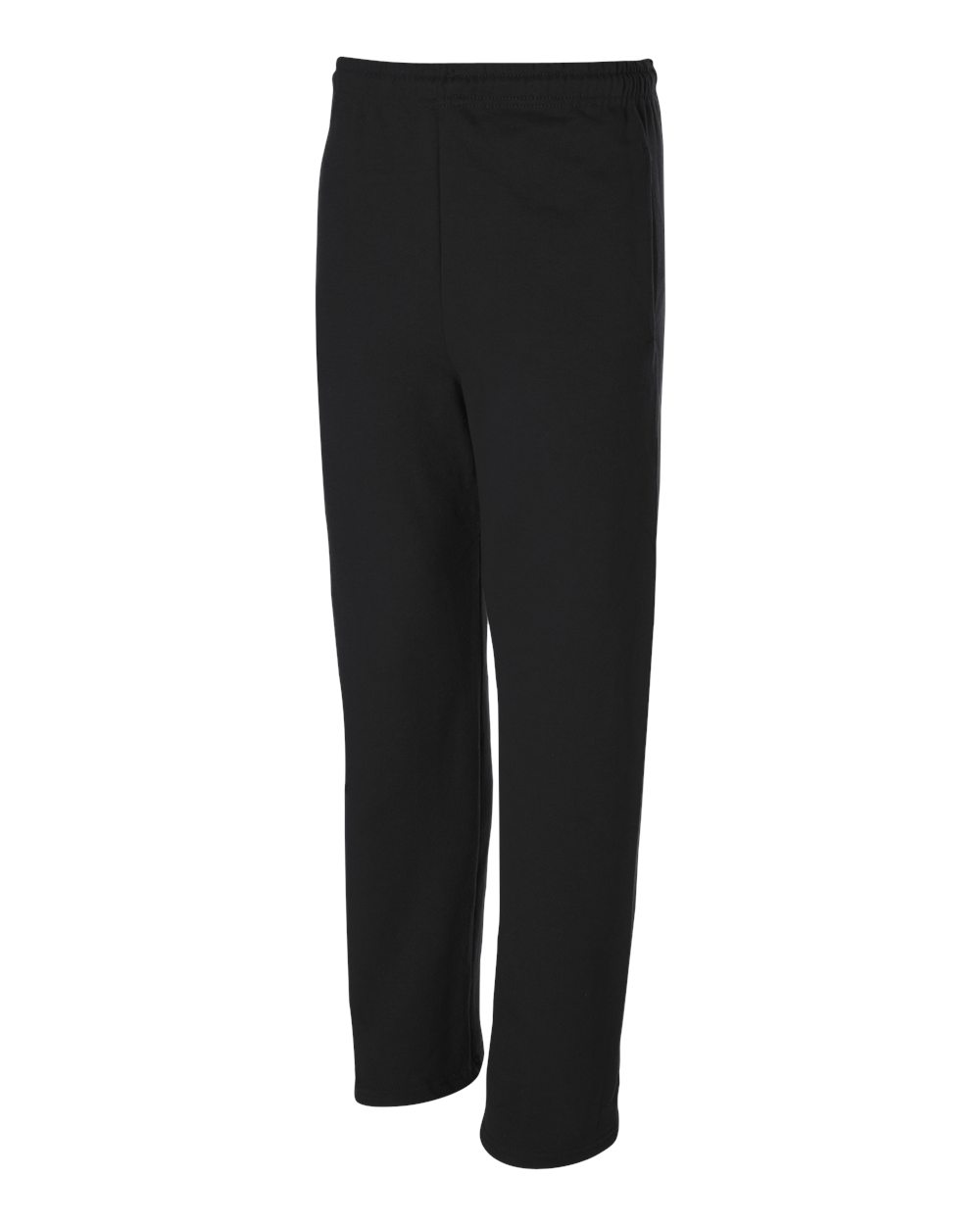 JERZEES Unisex NuBlend® Open-Bottom Sweatpants with Pockets - 974MPR Black