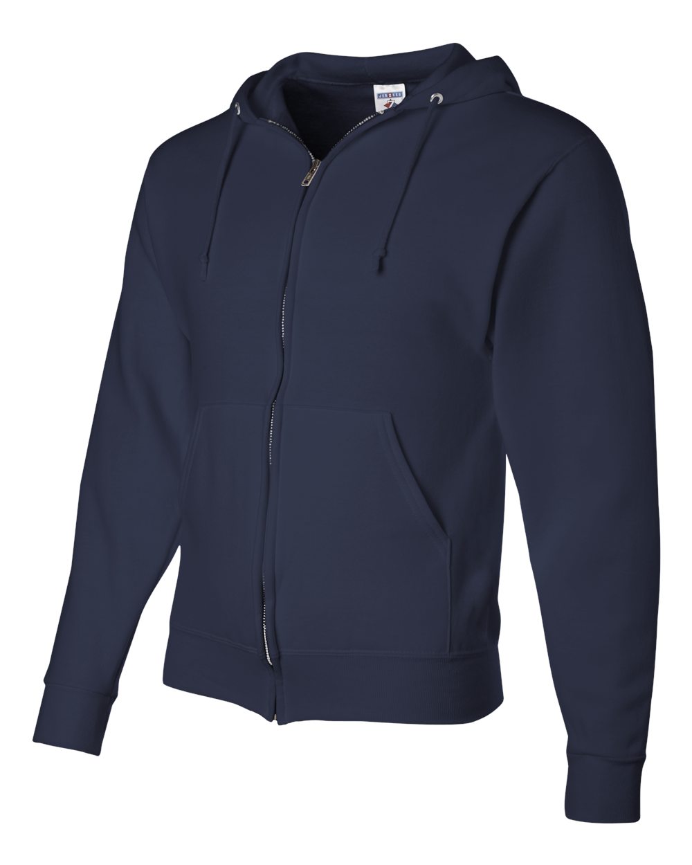 JERZEES Unisex NuBlend® Full-Zip Hooded Sweatshirt - 993MR J. Navy