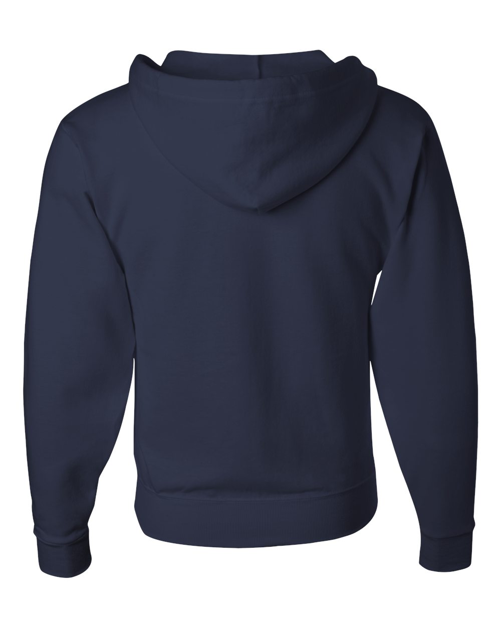 JERZEES Unisex NuBlend® Full-Zip Hooded Sweatshirt - 993MR J. Navy