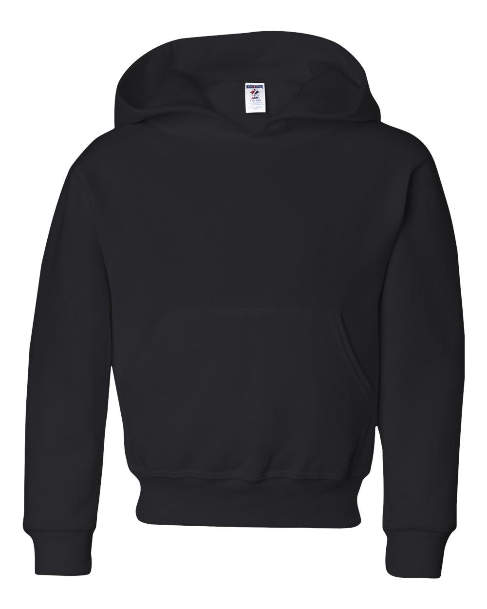JERZEES Youth NuBlend® Hooded Sweatshirt - 996YR Black