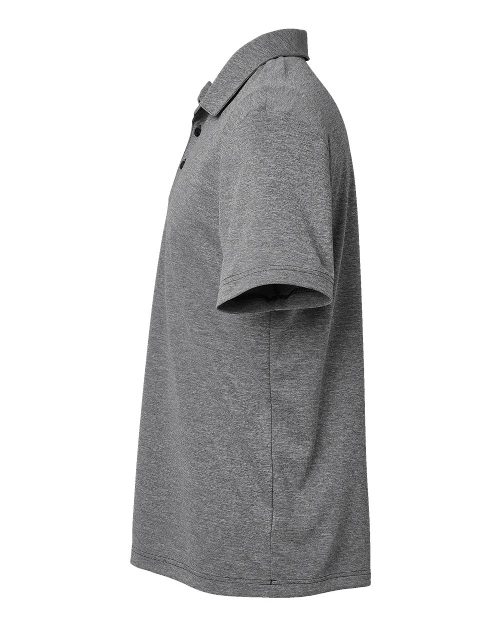 Adidas Men's Heathered Polo - A582 Black Melange