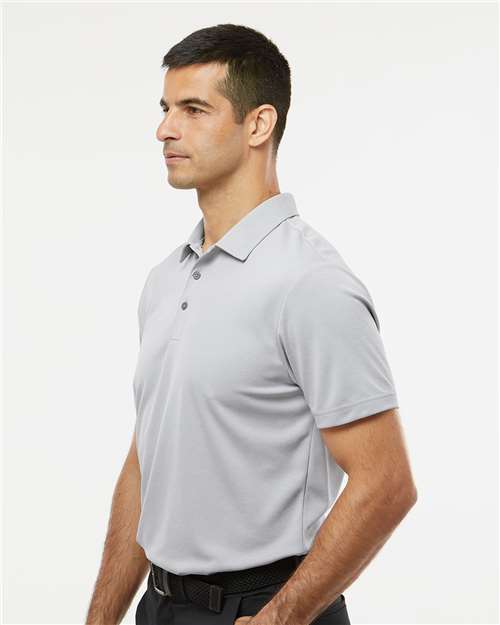 Adidas Men's Heathered Polo - A582 Grey Two Melange