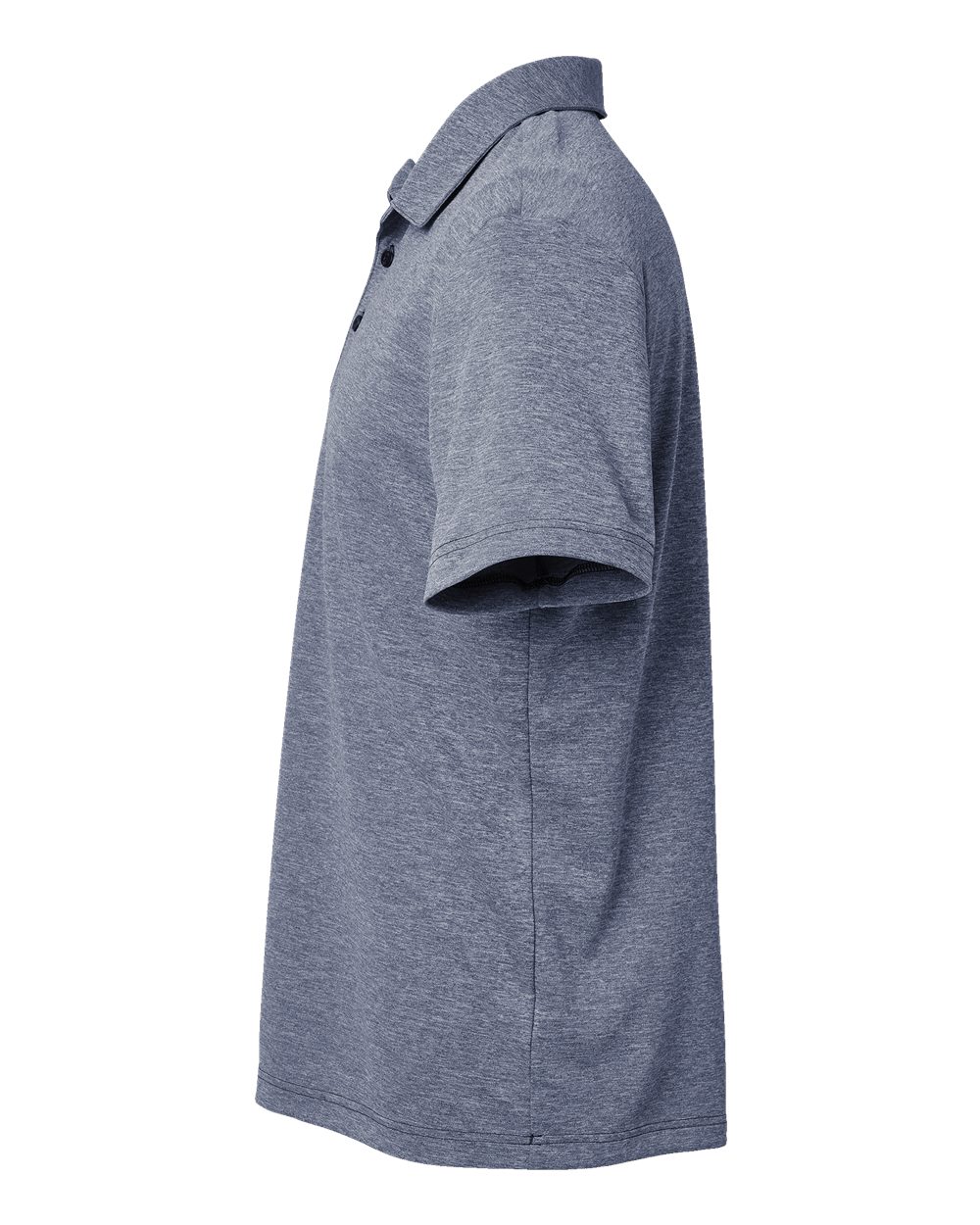 Adidas Men's Heathered Polo - A582 Collegiate Navy Melange