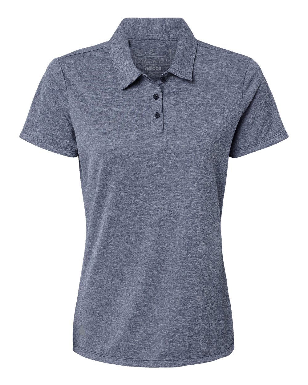 Adidas Women's Heathered Polo - A583 Collegiate Navy Melange
