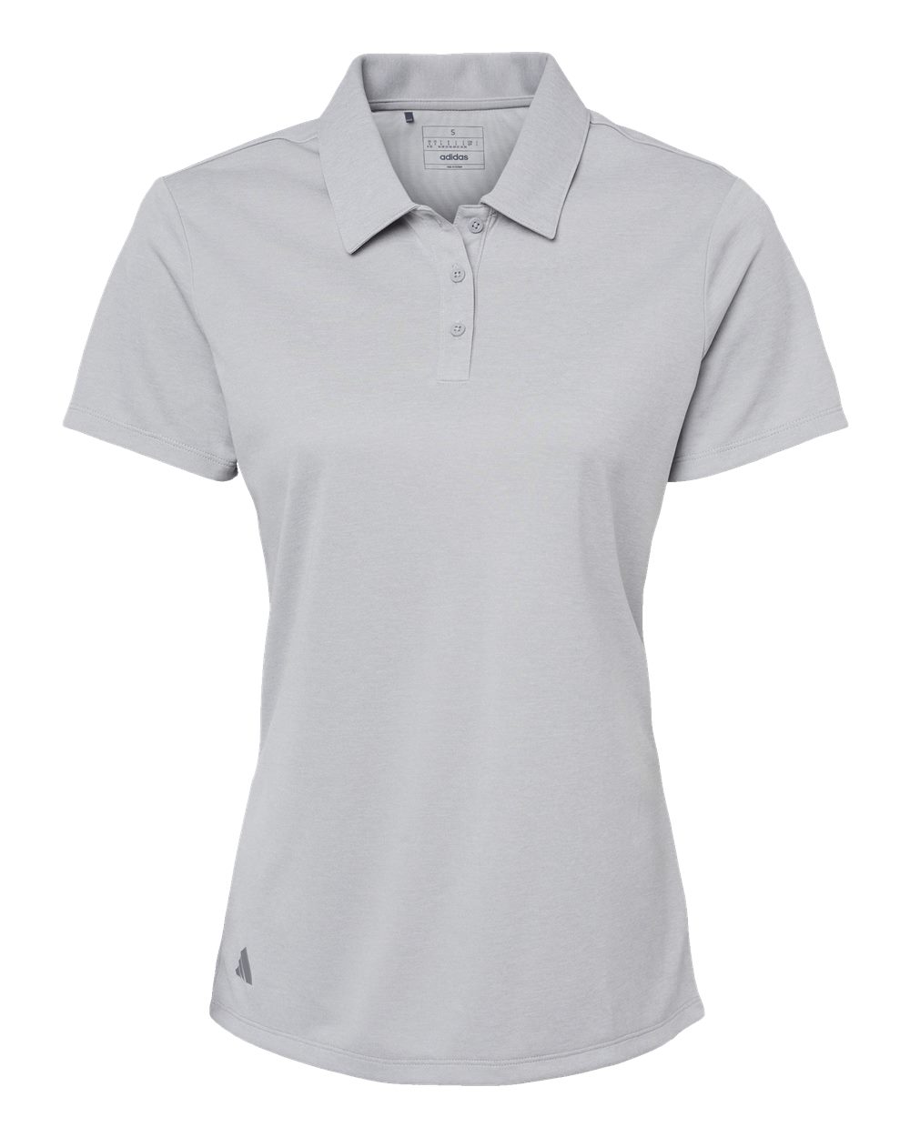 Adidas Women's Heathered Polo - A583 Grey Two Melange