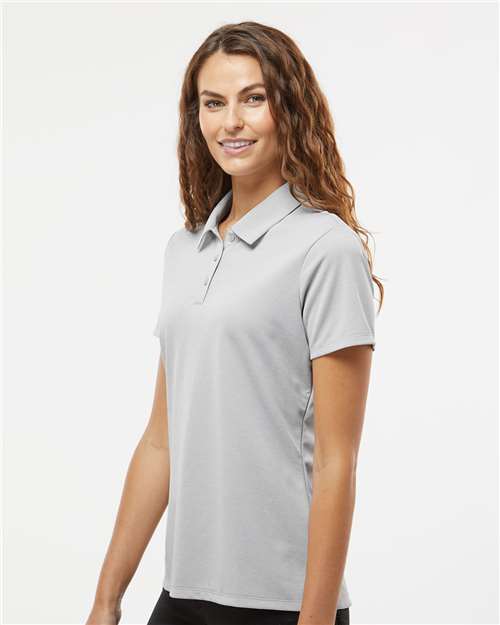 Adidas Women's Heathered Polo - A583 Grey Two Melange