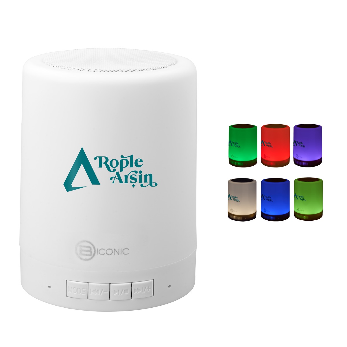 Biconic Haut-Parleur à Changement de Couleur Biconic™ - EBY01 white