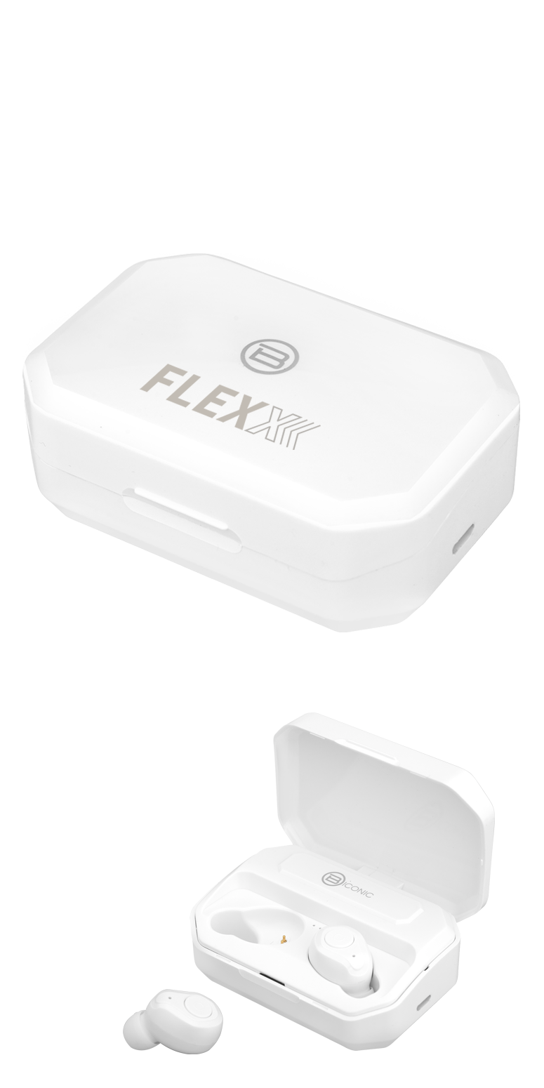 Biconic Écouteurs Biconic™ Powertune True Wireless et étui - EBY04 White
